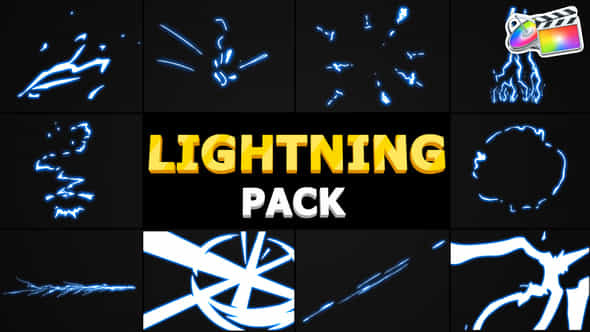 Cartoon Lightning Pack - VideoHive 31648312