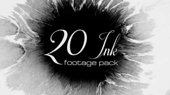 20 Ink footage pack(Stock Footage) - VideoHive 9863249