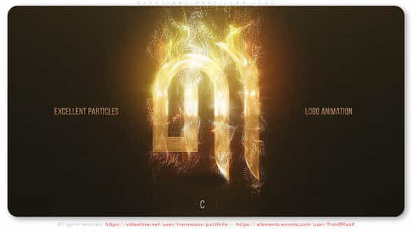 Excellent Particles Logo - VideoHive 53844197