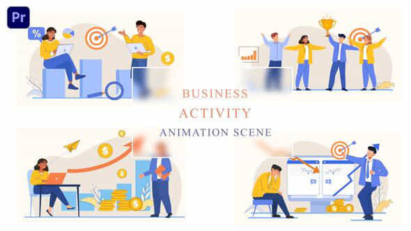 Business Growth Activity - VideoHive 43418947