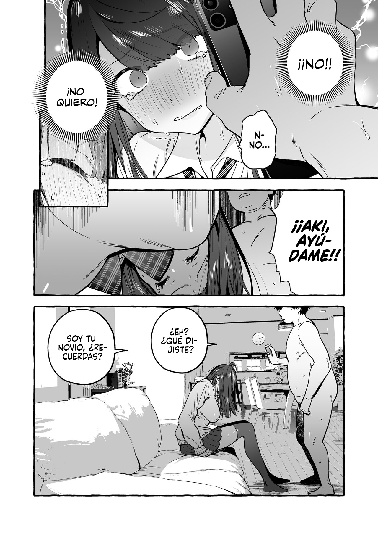 [Hibon (Itami)] Saimin NTR Oyako  Hypnosis Netorare 2.0 Mother and Daughter [Spanish] [Shiirori] [Decensored]