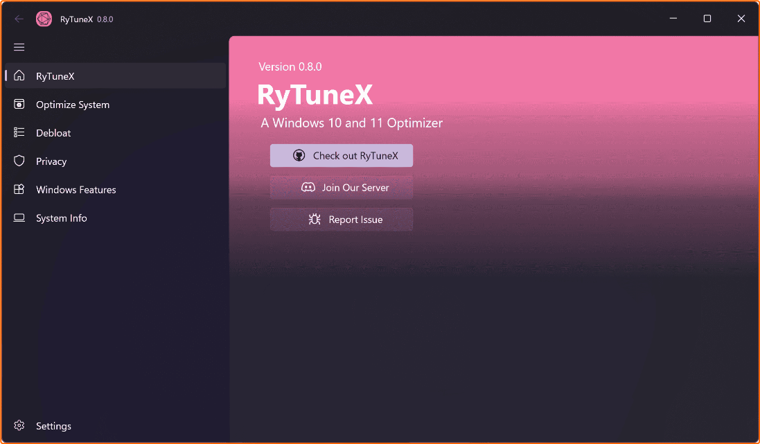 RyTuneX 0.9.0