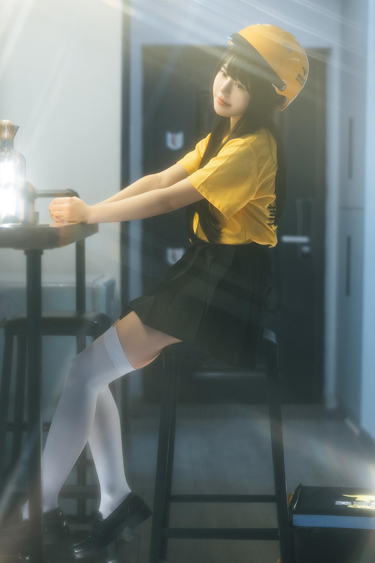 Cosplay Rua阮阮 外卖员 Delivery Girl(12)