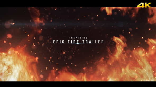 Epic Fire Trailer - VideoHive 15752423