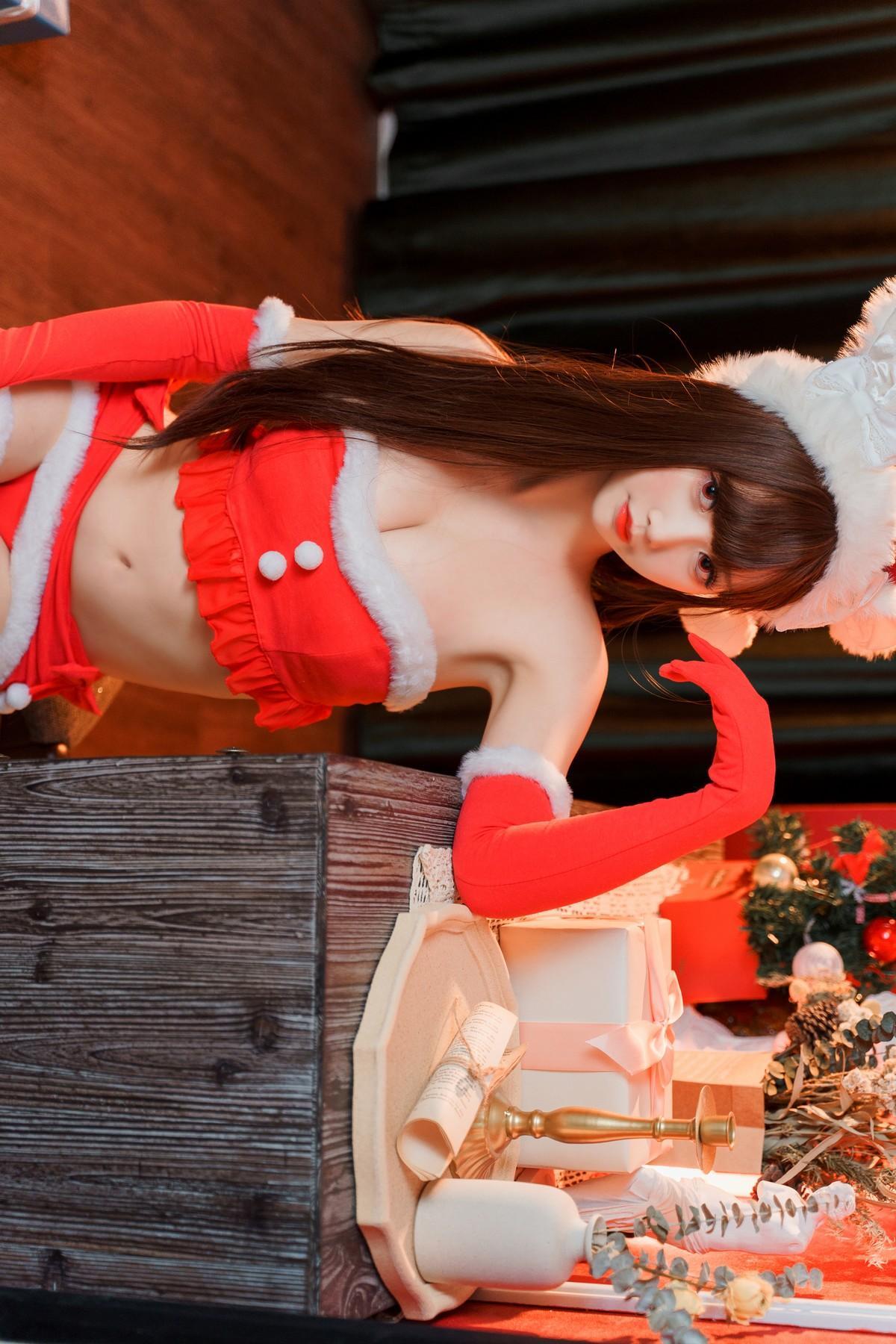 Cosplay 面饼仙儿 圣诞短裙(3)