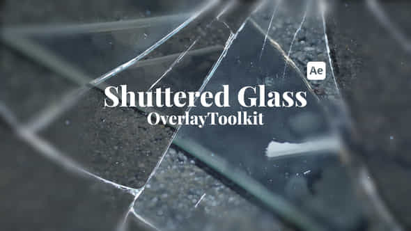 Shattered Glass Overlays - VideoHive 55255773