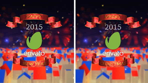 New YearMerry Christmas - VideoHive 9895678