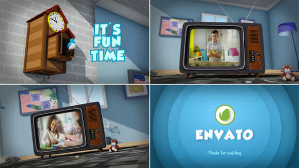 Kids Tv Opener - VideoHive 34042940