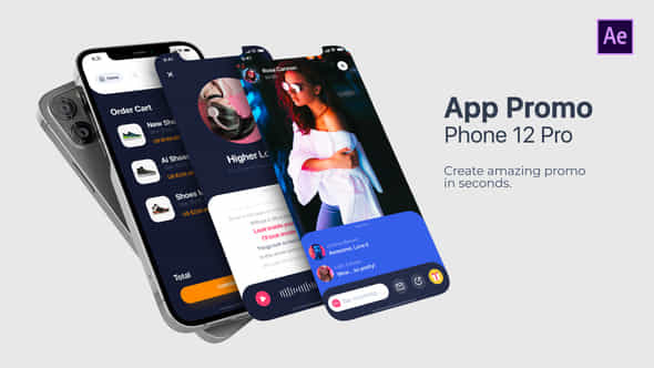 App Promo Phone - VideoHive 30253302