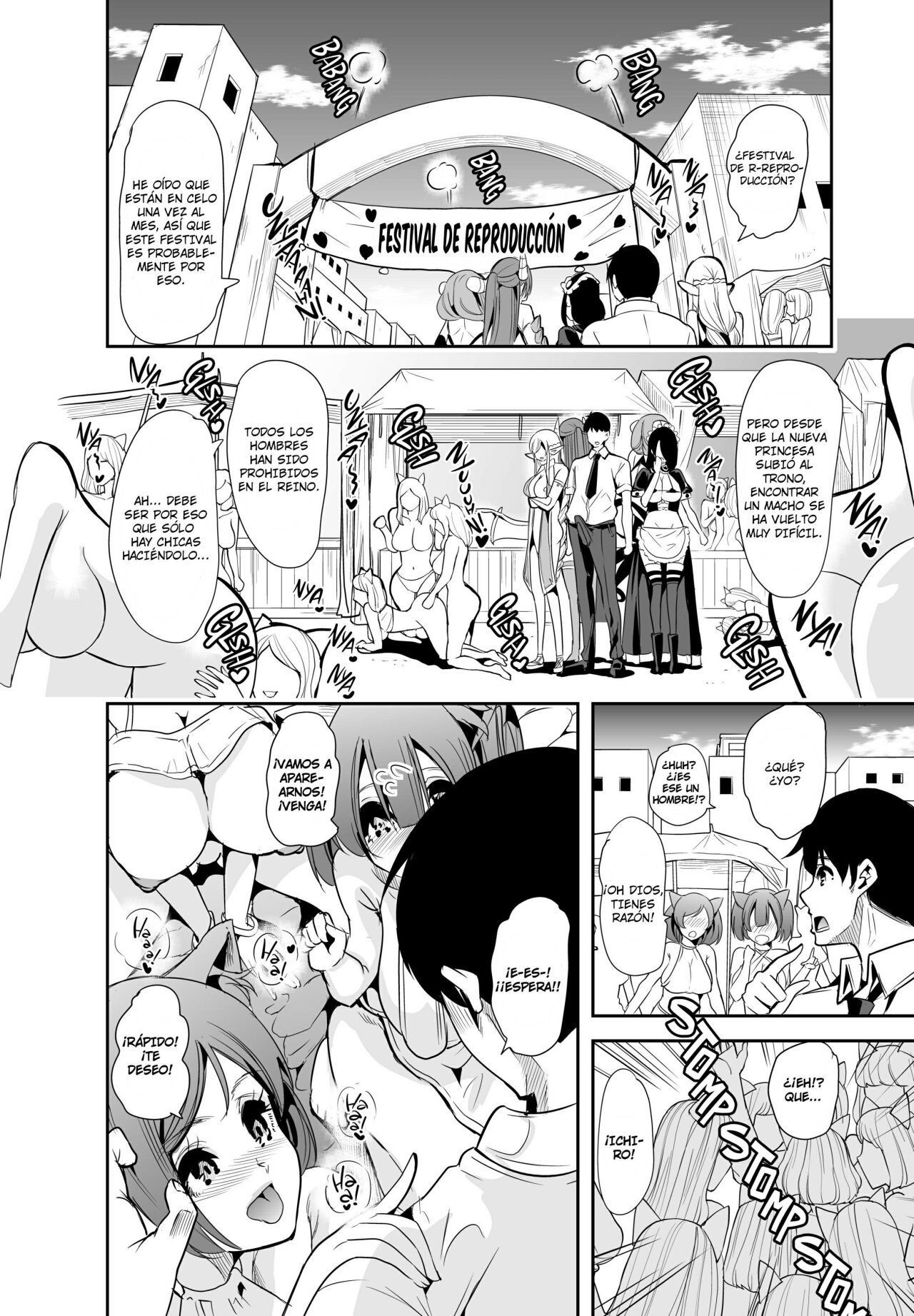 MI HAREM EN OTRO MUNDO CAPITULO 3 - 5