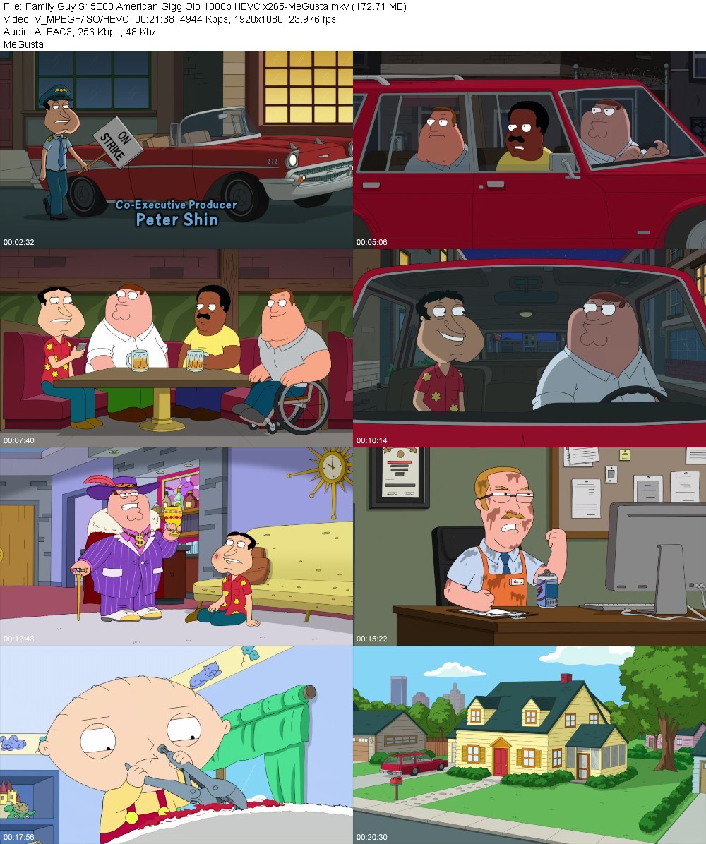 Family Guy S15E03 American Gigg Olo 1080p HEVC x265-MeGusta