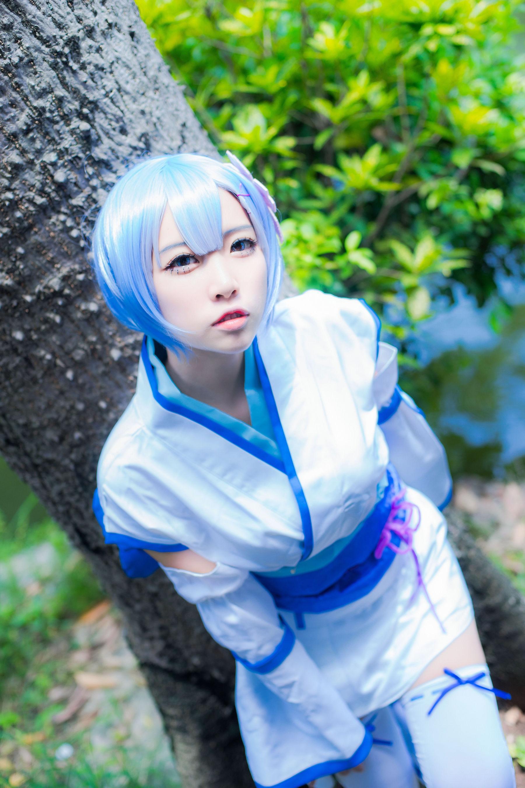 [Cosplay] 二佐Nisa – 蕾姆幼年(20)