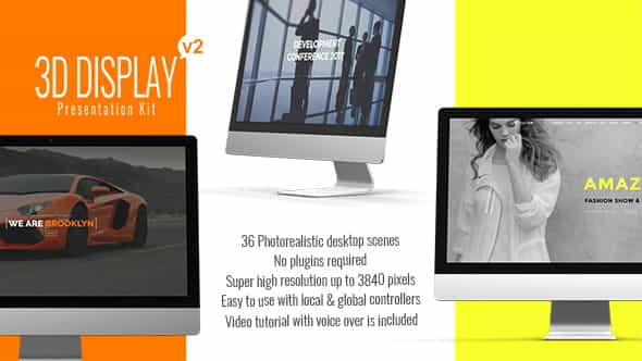 3d Display Presentation Kit v2 - VideoHive 21224614