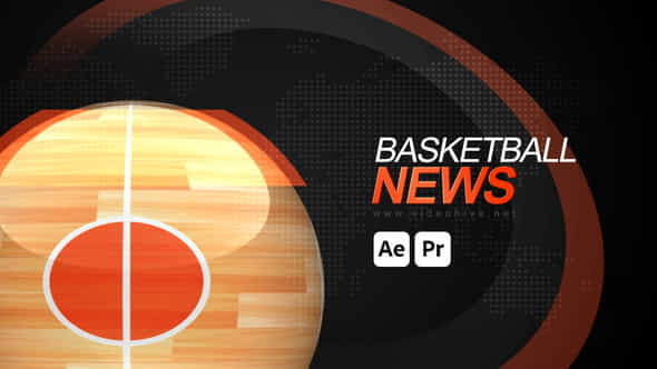 Broadcast Basketball News - VideoHive 53873598