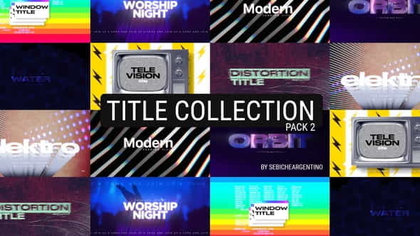 Title Collection Pack 2 - VideoHive 36377982