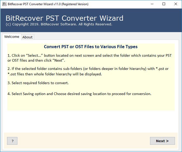 BitRecover PST Converter Wizard 14.1 GaizIsRH_o