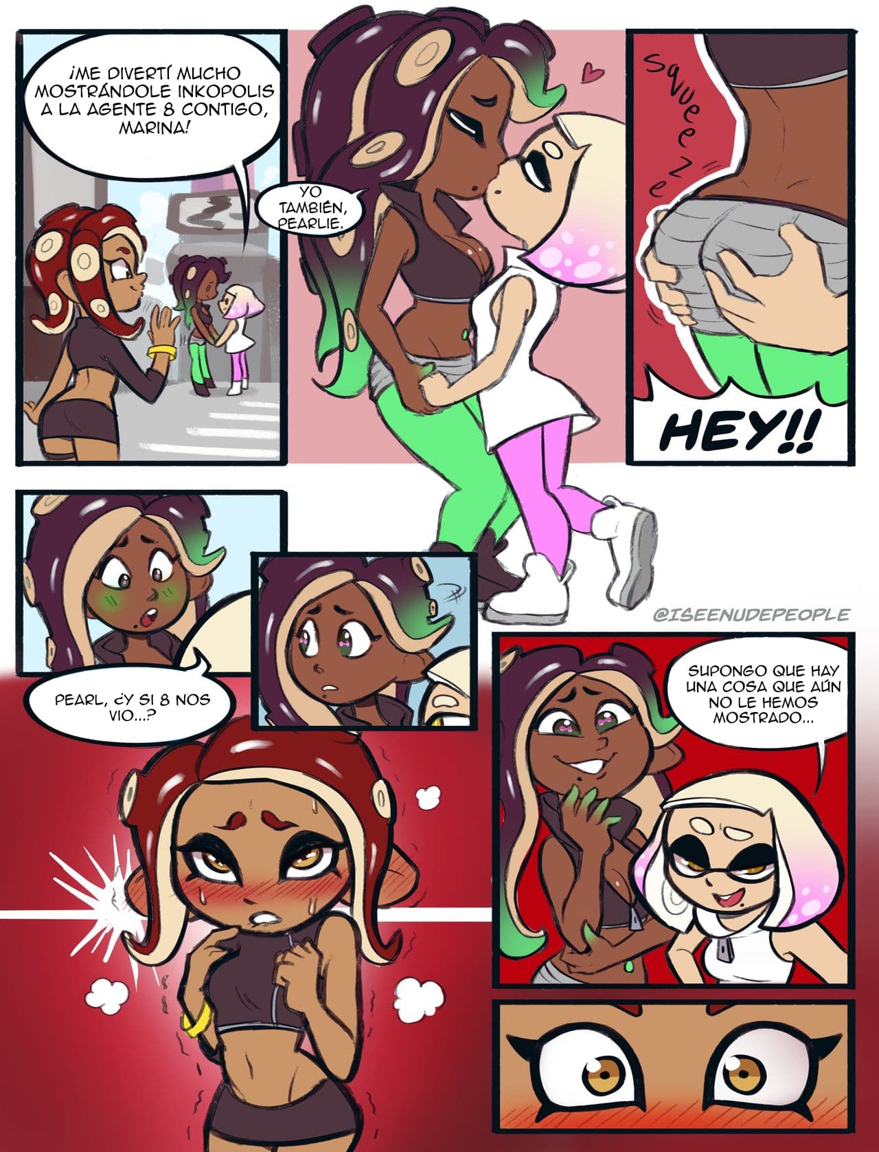 A Date with 8 – Splatoon Hentai - 0