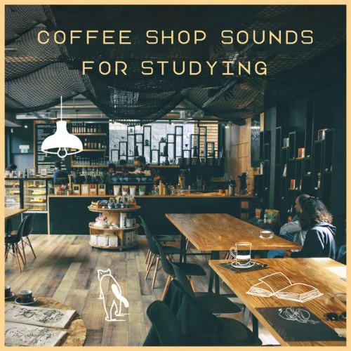 Coffee Shop Sounds for Studying Light Piano Music - 2021