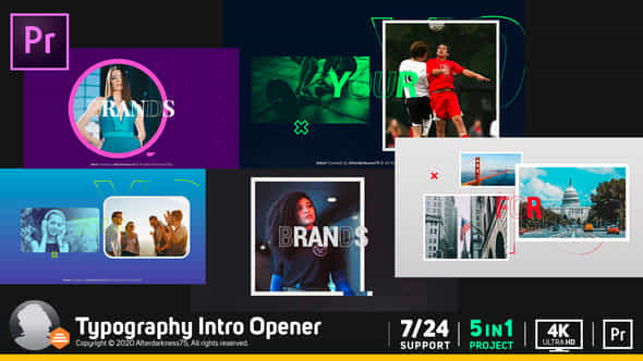Typography Intro Opener - VideoHive 37680705