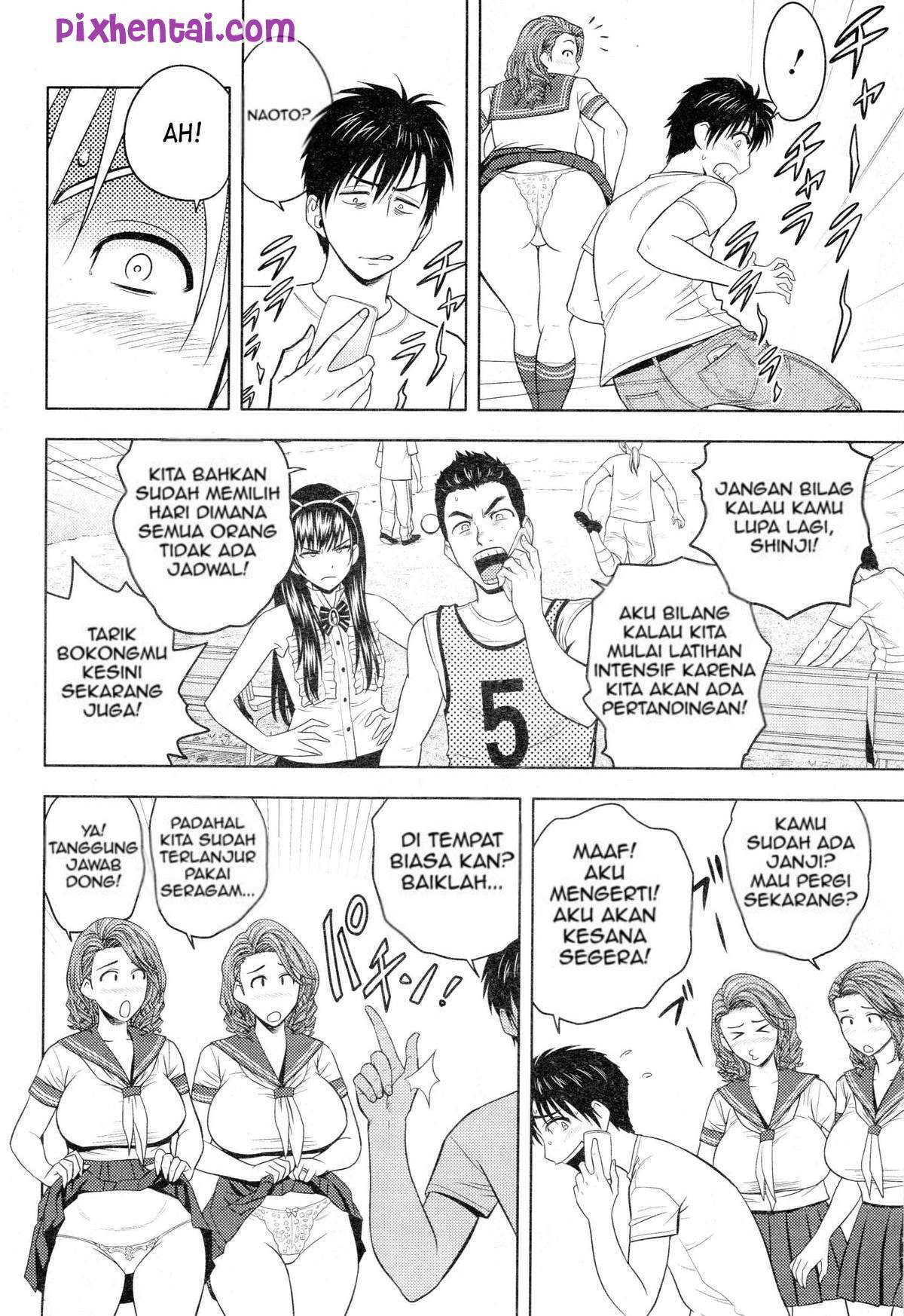 Komik hentai xxx manga sex bokep cheerleader seksi pakai seragam sma 06