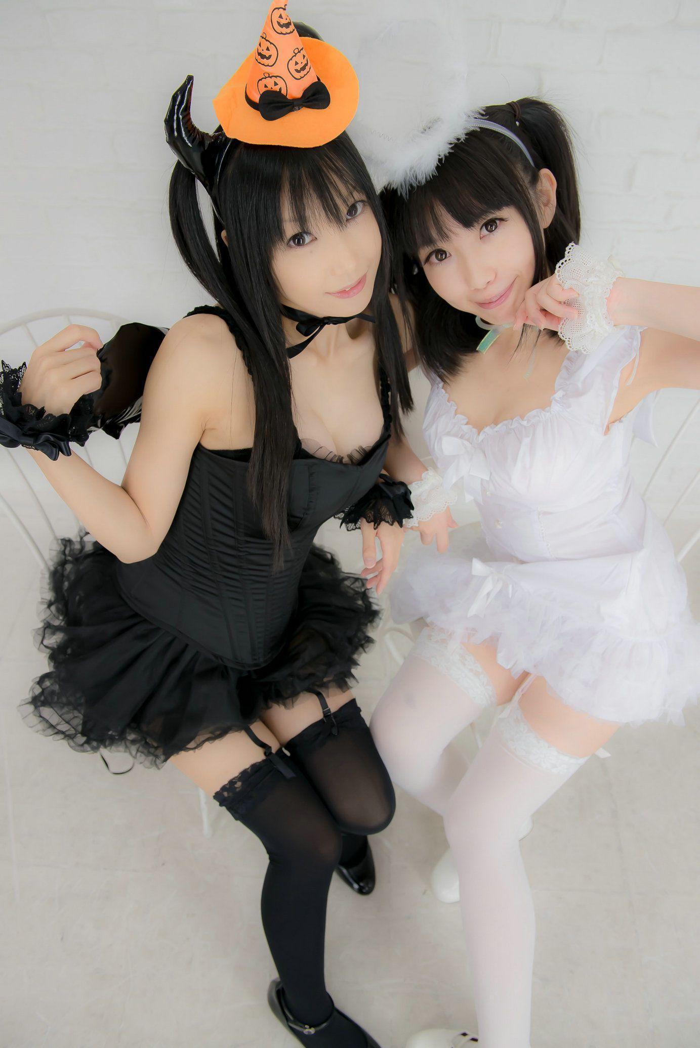 れんふりーど&天使みゅ。《Twin Closet》 [Heruheru3] 写真集(84)