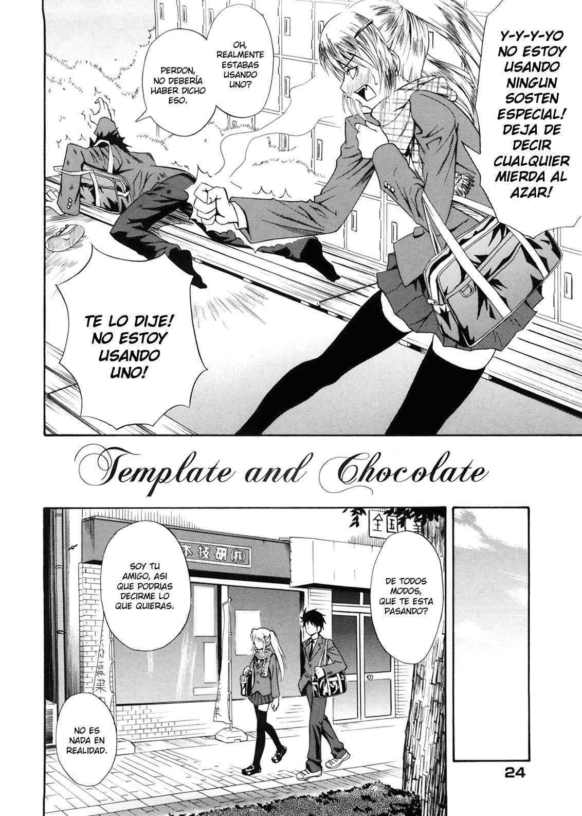 Template And Chocolate Chapter-1 - 1