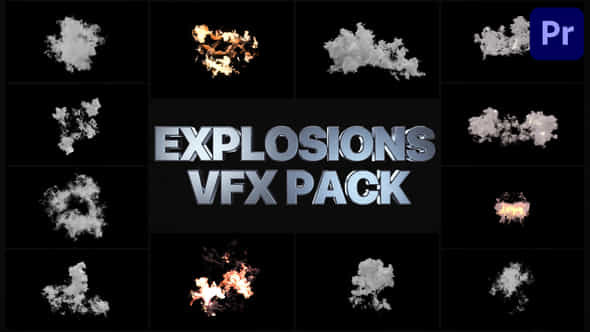 VFX Explosions - VideoHive 36064974
