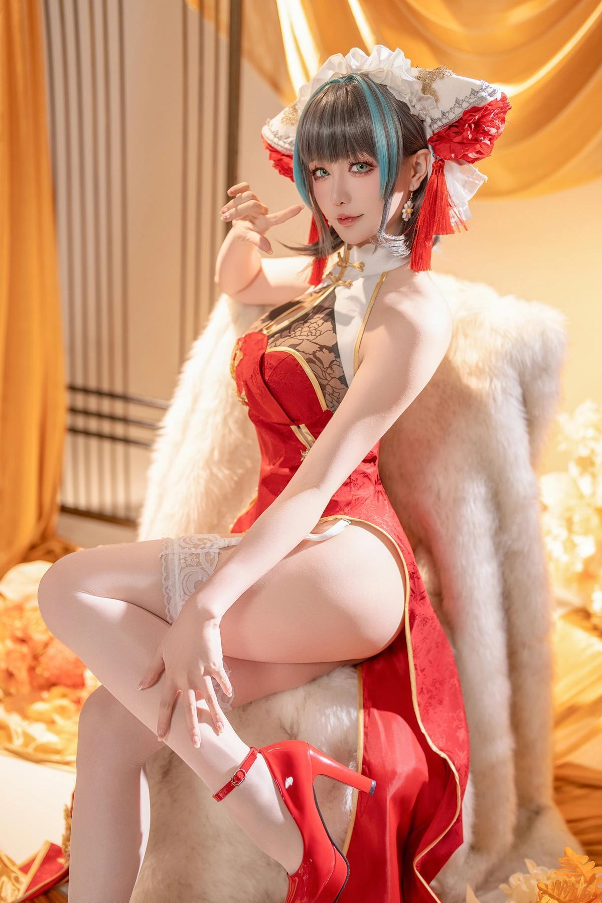 Cosplay 星之迟迟Hoshilily – 碧蓝航线柴郡(4)