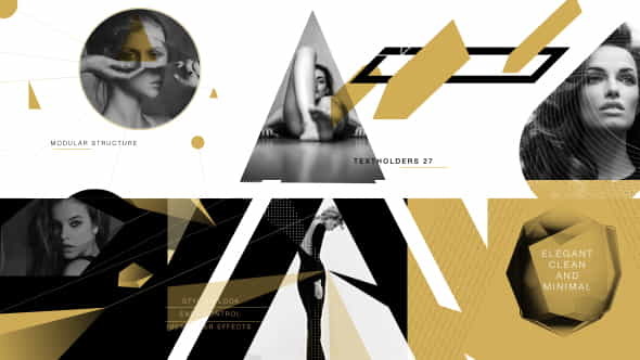 Gold Shape - VideoHive 17595713