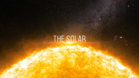 The Solar - Cinematic Trailer - VideoHive 24357177