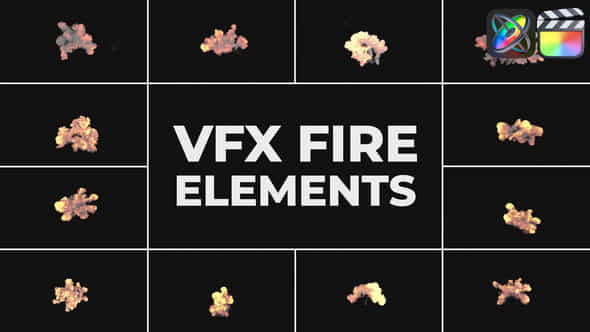 Vfx Flames Elements For Fcpx - VideoHive 52513215