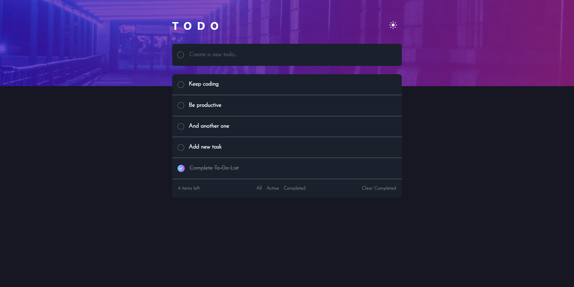 To-Do App