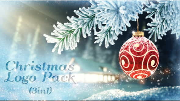 Christmas Logo Pack 3 in - VideoHive 18646376