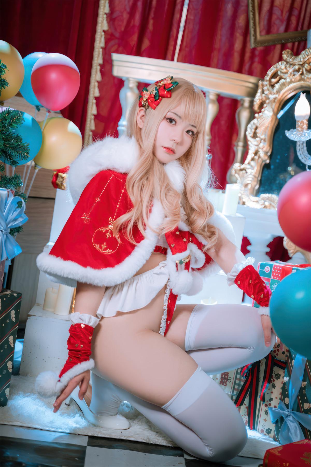 Cosplay 虎森森 圣诞精灵 Christmas(10)