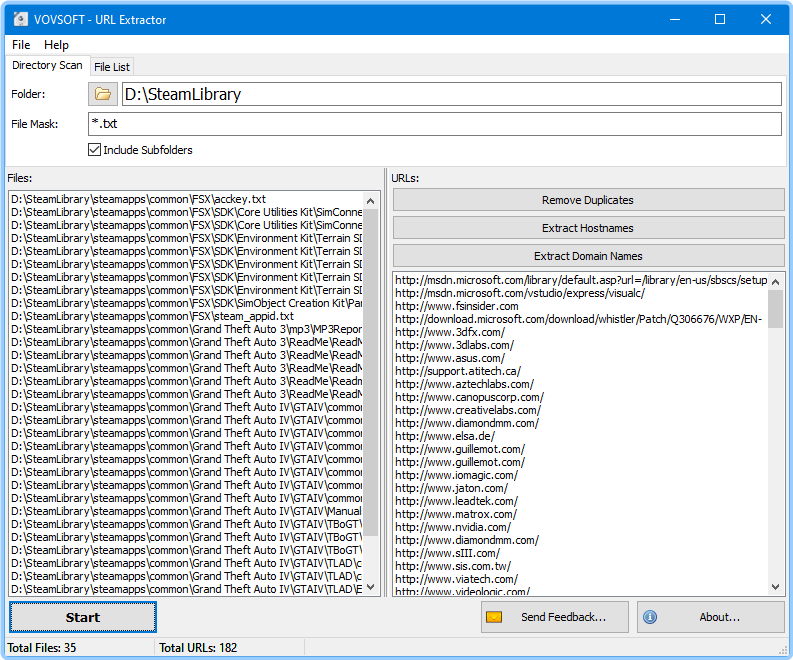 VovSoft URL Extractor 2.5 X9lg5hrZ_o