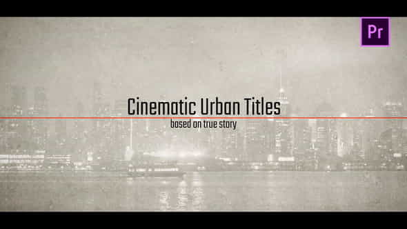 Cinematic Urban Titles | Movie - VideoHive 23033787