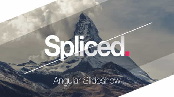 Spliced Angular Slideshow - VideoHive 14685274