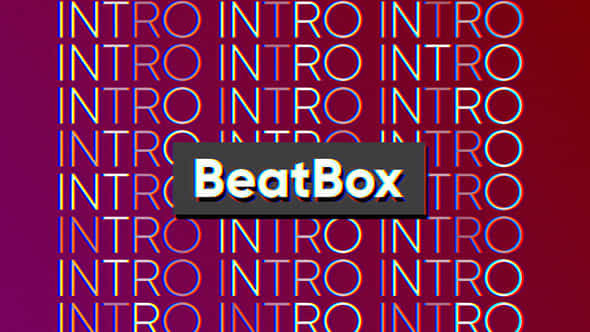 Beatbox Intro - VideoHive 23883002