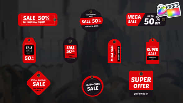 Discount Sale Titles - VideoHive 39457963