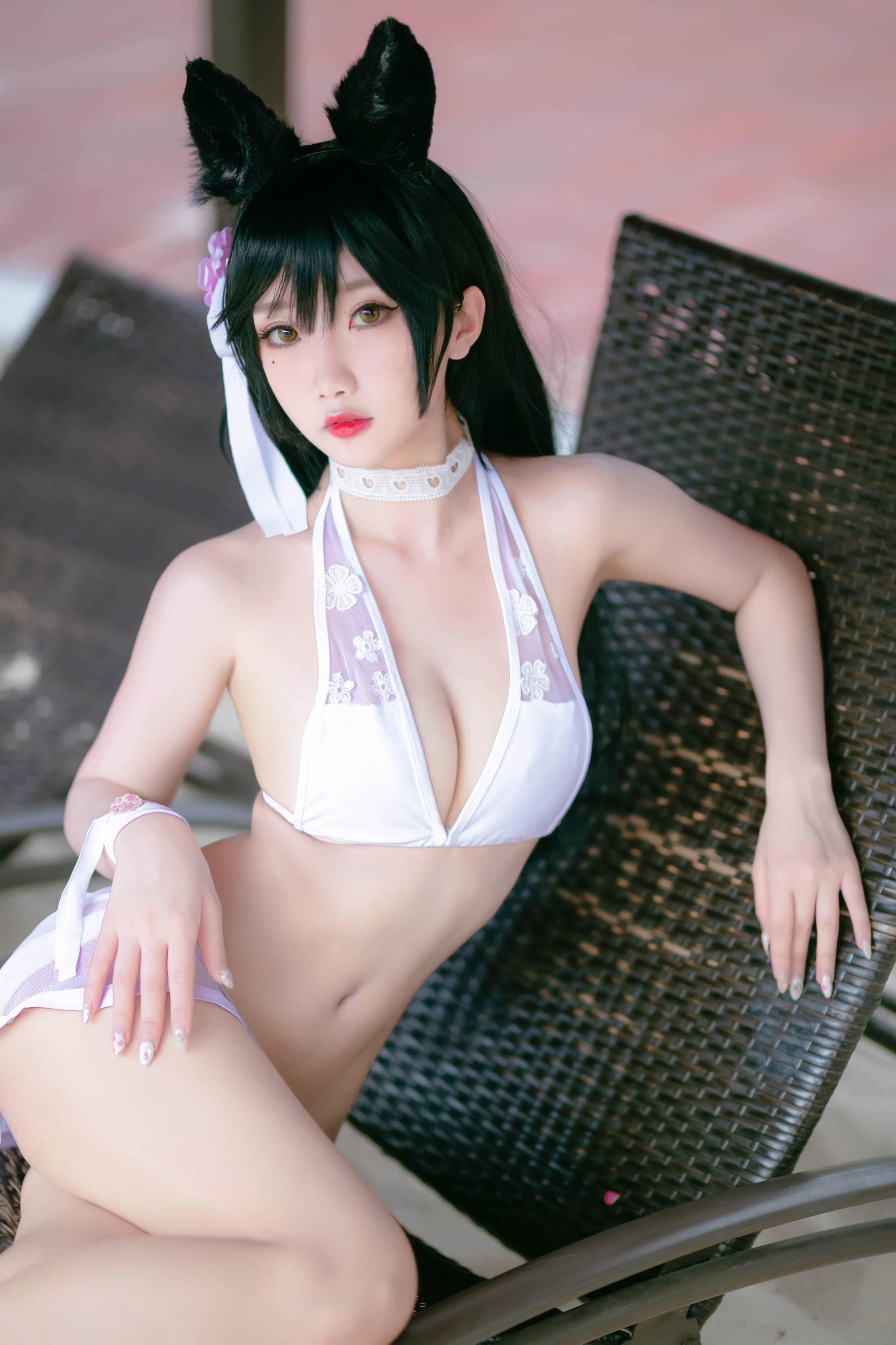 鬼畜瑶在不在w《泳装猫女外拍》 [COSPLAY福利] 写真集(2)