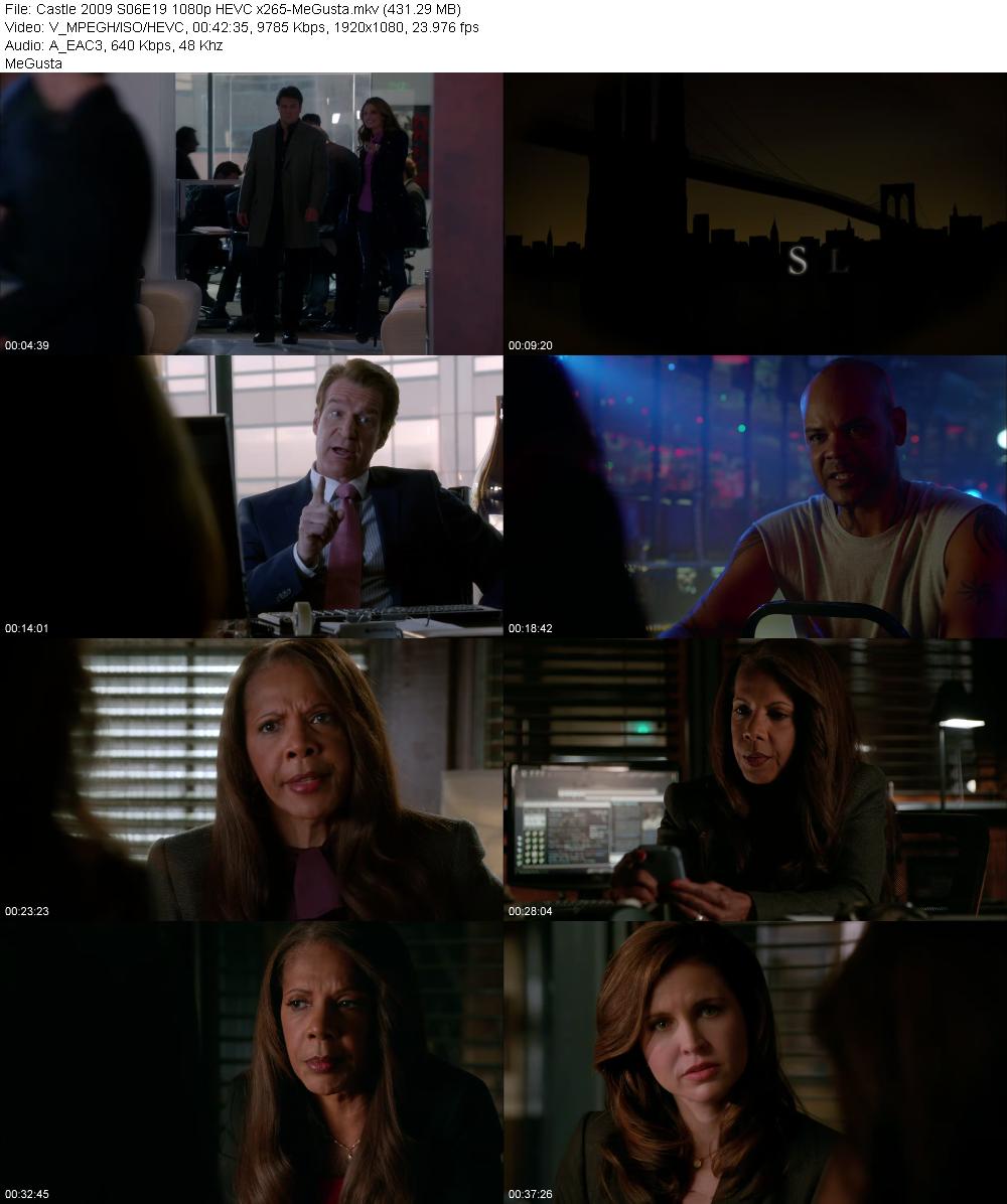 Castle 2009 S06E19 1080p HEVC x265 MeGusta