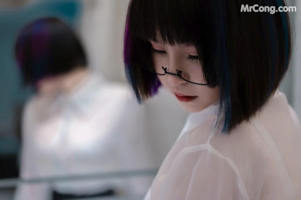 Coser@晕崽Zz: -迷情小秘 (62 photos)(6)