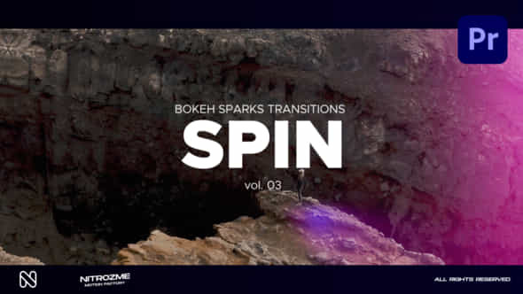Bokeh Spin Transitions - VideoHive 47515623