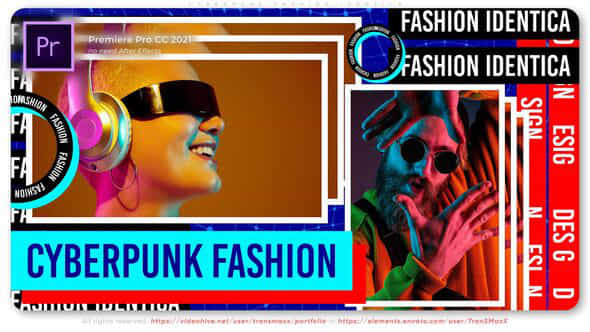 Cyberpunk Fashion Identica - VideoHive 42670834