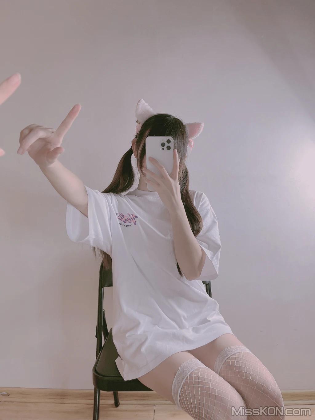 Coser@miko酱ww: mikoの白丝01 (241 photos)(4)