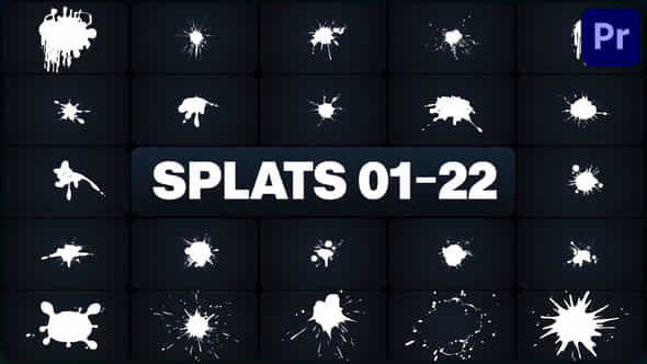 Splats Elements - VideoHive 47244958