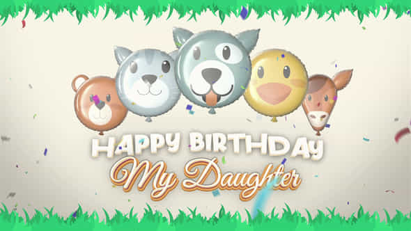 Kid Birthday Wishes - VideoHive 41980577