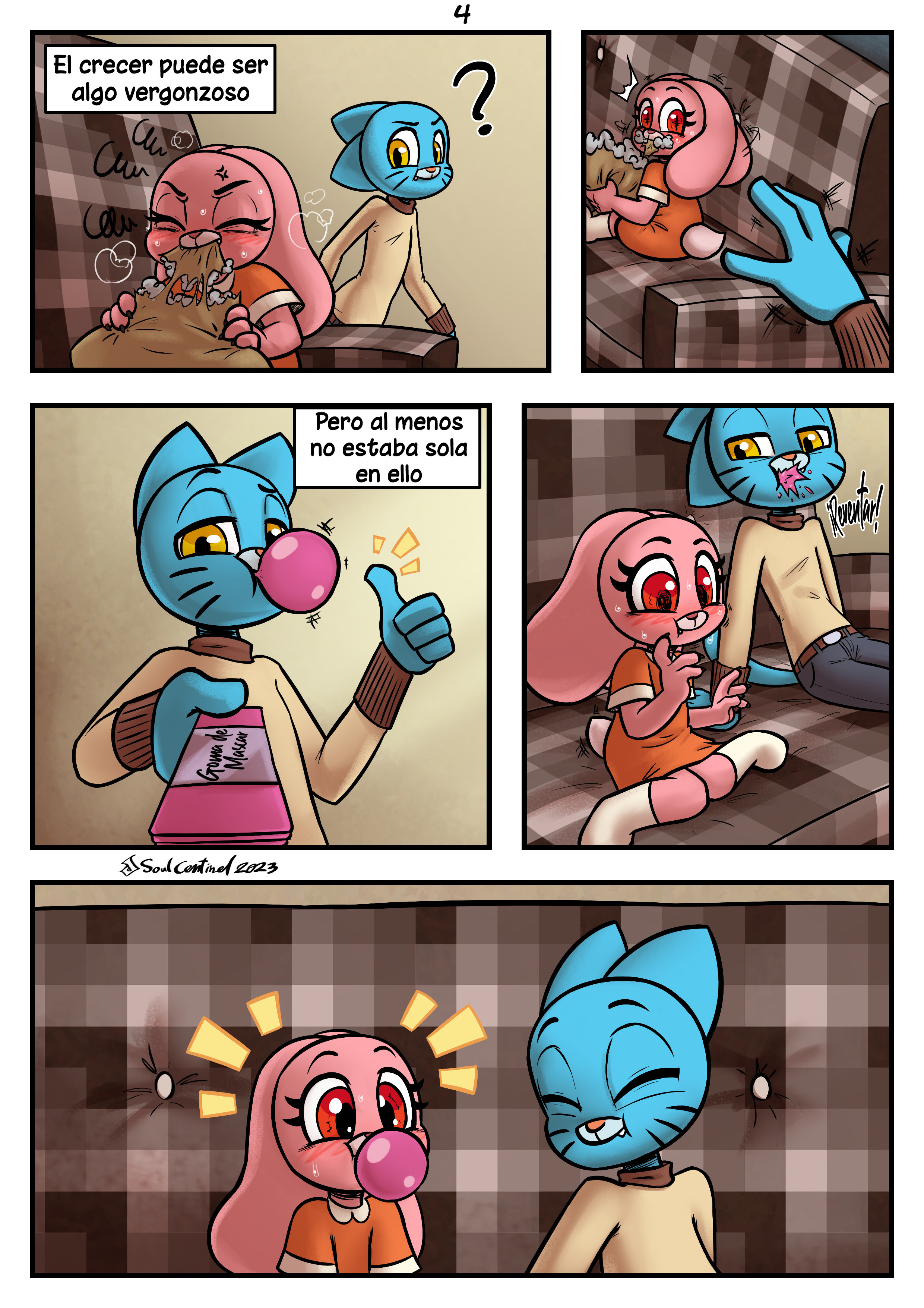 &#91;SoulCentinel&#93; No Se Permiten Maniés (Gumball XXX) - 4