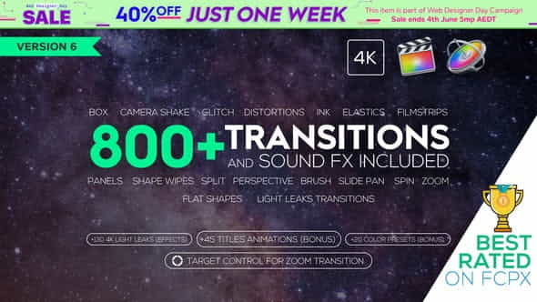 Transitions and Sound FX + - VideoHive 21589524