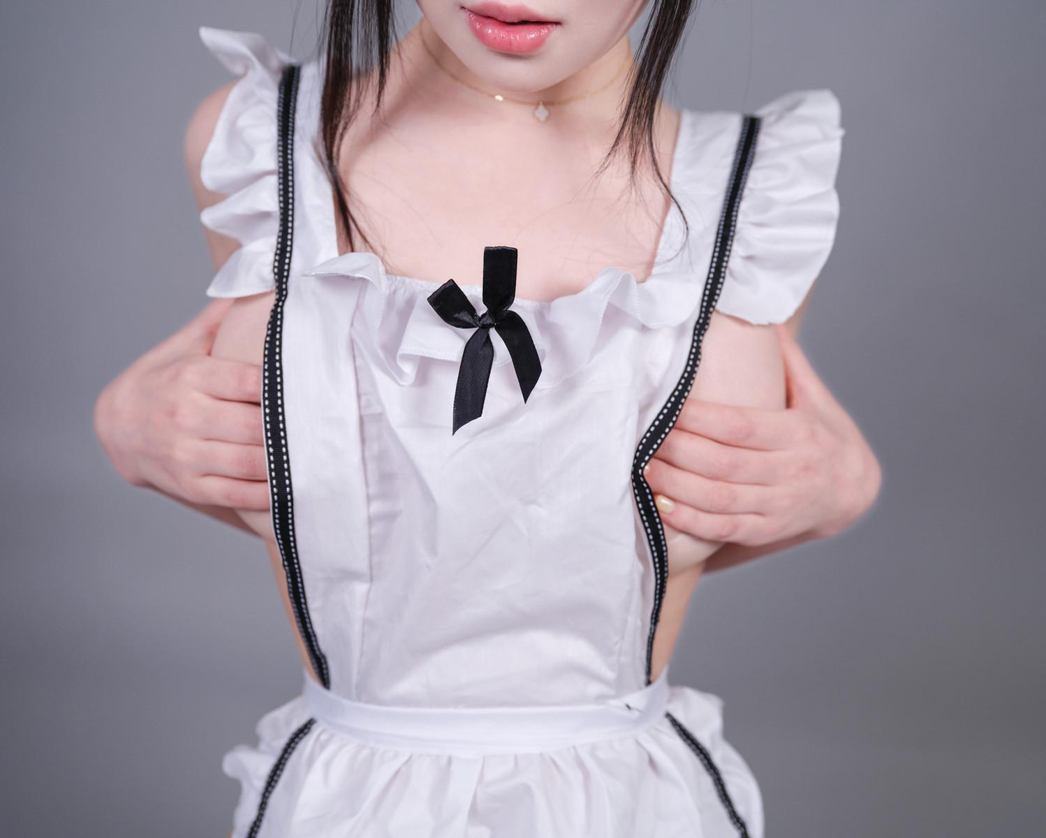 WooU 우유, [Glamarchive] Vol.14 MAID UNIFORM(4)